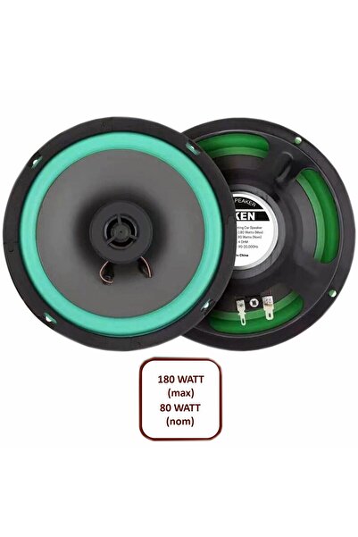 Niken Araç hoparlörü kolon 16cm 6,5inc 180watt 2ADET