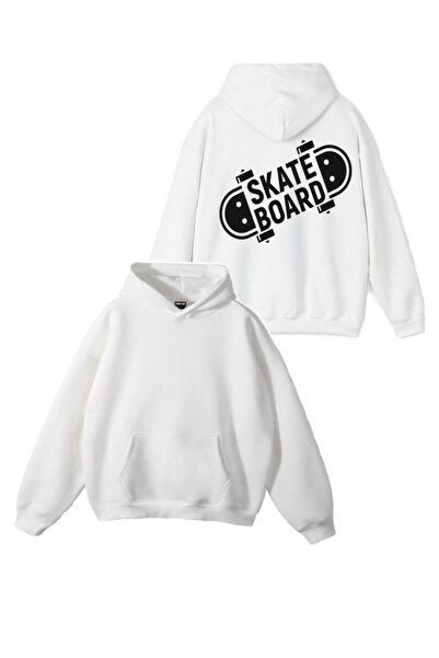 Sebesta Fashion New Season Skate Board Printed 3 Thread Cotton Hooded Sweatsh...