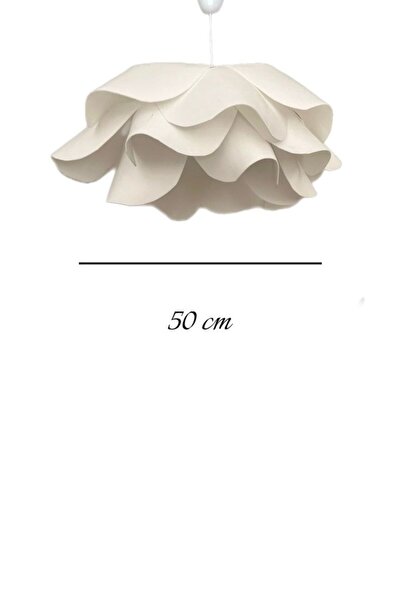 Luxora Beyaz Dekoratif Eva Çiçek Avize