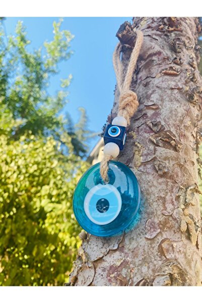 312 KONSEPT 5.5 cm Blue Color Evil Eye Bead Evil Eye Rope Tree Ornament Gift