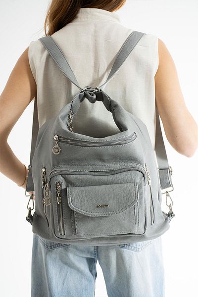 Çanta Trend Large Size Soft Leather Both Back and Shoulder Bag 540