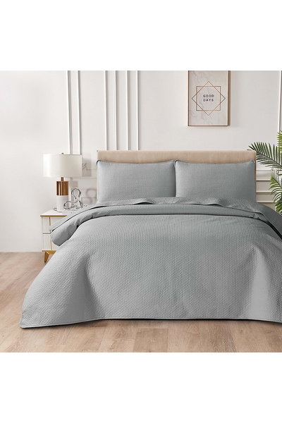 Bee Home Button Bloom | 100% Cotton Double 3-Piece Compressed Duvet
