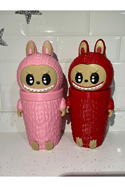 URAZ 3D BASKI ATOLYEM Labubu (Su Matarası) Suluk plastik