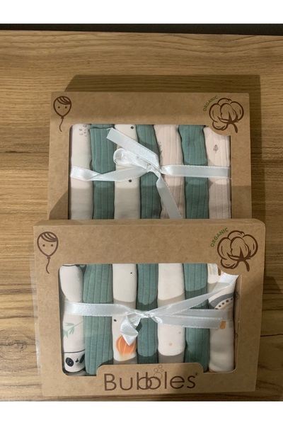 Kidsella 100% Organic Unisex Baby 7-Pack Mouth Wipes