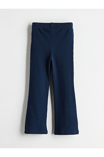 LC Waikiki Beli Lastikli İspanyol Paça Kız Çocuk Tayt