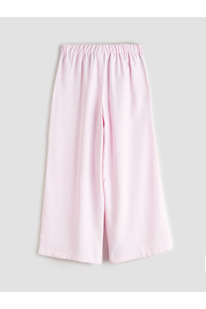 LC Waikiki Elastic Waist Pleated Girls' Trousers