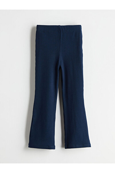 LC Waikiki Beli Lastikli İspanyol Paça Kız Çocuk Tayt