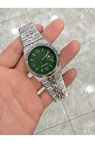 LOOQ ساعة يد رجالية موديل جديد بسوار فولاذي مع تقويم A+جودة