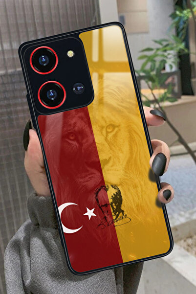 Reeder S19 Max Pro S 108 MP (Zoom) Uyumlu Aslan Tasarımlı Glossy Premium Kılıf