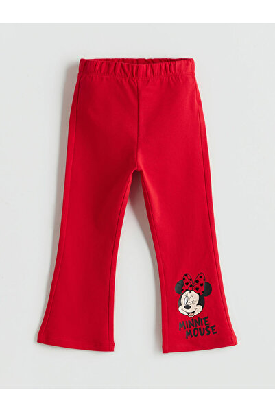 LC Waikiki Minnie Mouse Printed Girls' Leggings