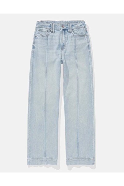 AMERICAN EAGLE AE Dreamy Drapey Stretch Super High-Waisted Baggy Wide-Leg Jean