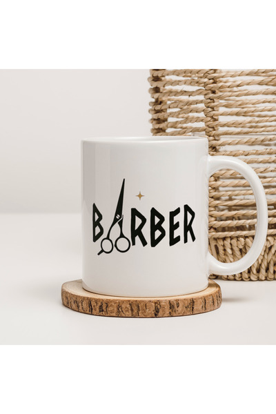 Er-Se Tasarım Barber Mug, Berbere Gift Mug, Gift Mug for Barbers