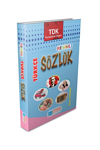 Evrensel İletişim Yayınları Resimli Türkçe Sözlük - TDK Yazım Kurallarına Uygun - 424 SAYFA