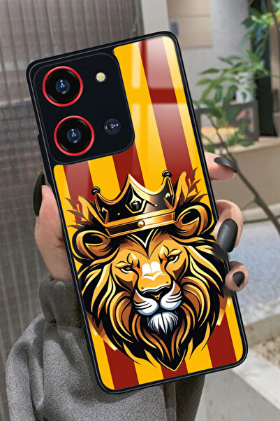 Reeder S19 Max Pro S 108 MP (Zoom) Uyumlu Aslan Tasarımlı Glossy Premium Kılıf