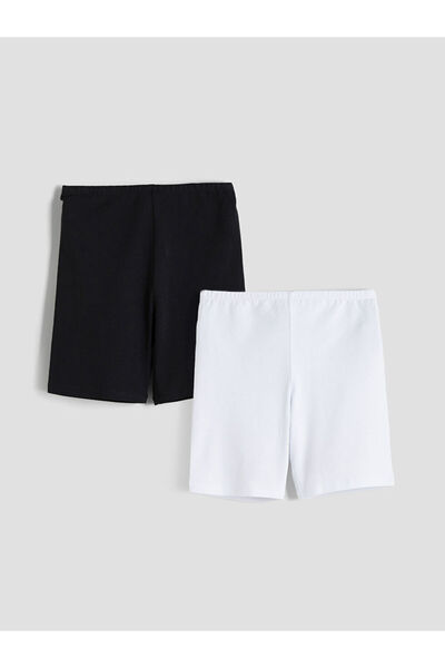 LC Waikiki Quality Parts from Celebi Store |   Girls' Leggings with Elastic Waist, Pack of 2