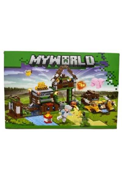 MYWORLD Minecraft Construction Set, 439 pieces, 6-14 years