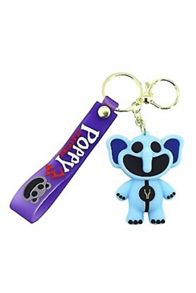 OEM Breloc Smiling Critters, Bubba Bubbaphant, Albastru, 8cm