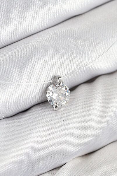 Epilons Bfs Misineli Zircon Stone Model Silver Color Ghost Necklace