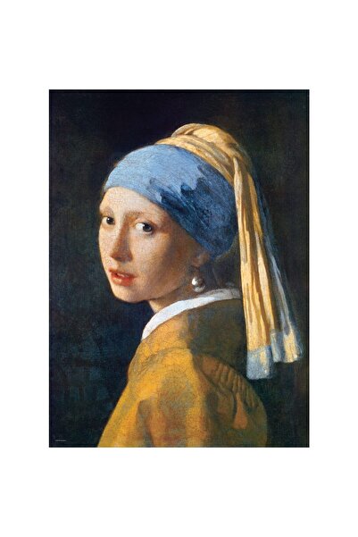Eurographics Puzzle - Johannes Vermeer: The Girl with a Pearl Earring, 1665, 1000 piese