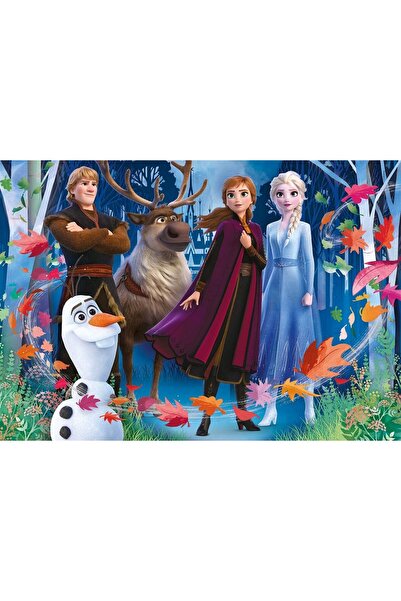 CLEMENTONI Puzzle 104 pieces with 3D effect - 3D Effect - Frozen 2