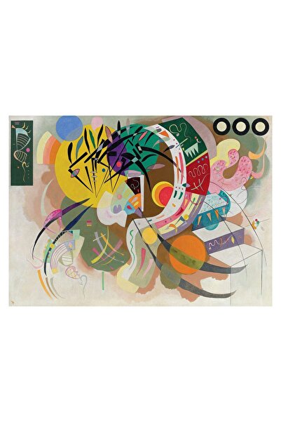 Eurographics Puzzle - Vassily Kandinsky: Dominant Curve, 1000 piese