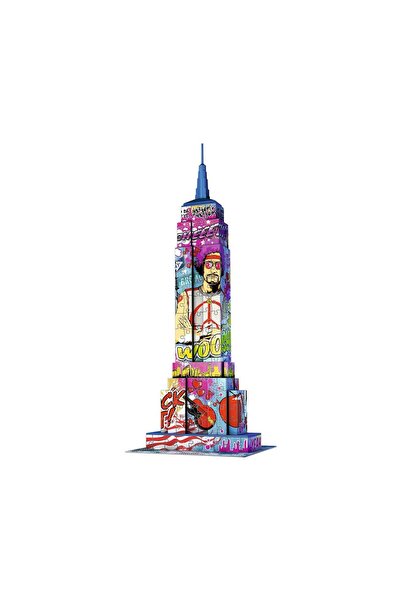 RAVENSBURGER Παζλ 3D - Empire State Building Pop Art, 216 τεμάχια