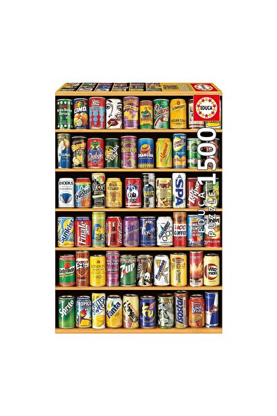 EDUCA Puzzle - Cans of Beer, 1500 pieces, includes puzzle glue