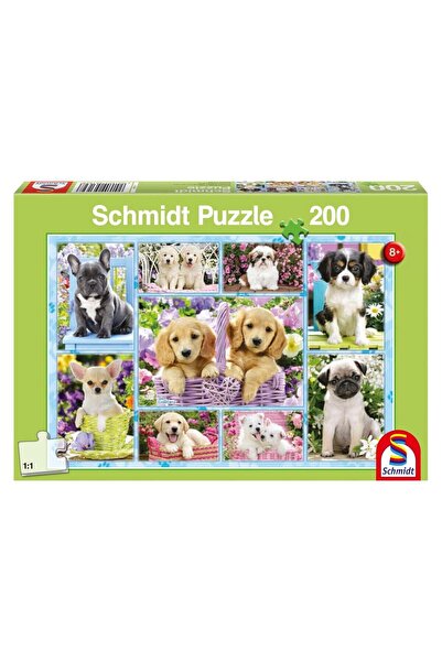 Schmidt Puzzle - Puppies, 200 pieces