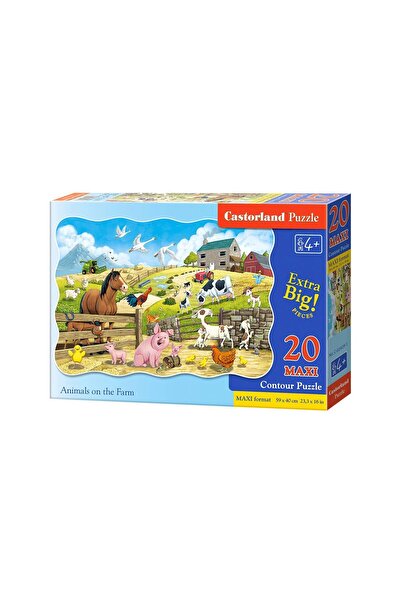 Castorland Παζλ - Αγροτικά Ζώα, 20 κομμάτια XXL