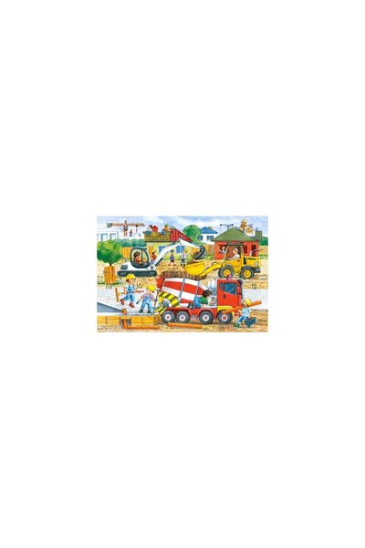 Castorland Puzzle Maxi - Construction Site, 40 Piese