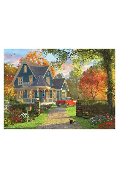 Eurographics Puzzle - Dominic Davison: The Blue Country House, 1000 piese