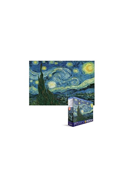 Eurographics Puzzle - Vincent Van Gogh: Starry Night, 2000 piese