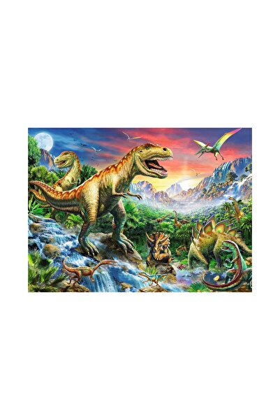 RAVENSBURGER Puzzle - Epoca Dinozaurilor, 100 piese