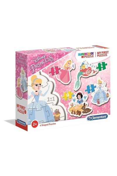 CLEMENTONI Παζλ 3/6/9/12 τεμάχια - Το Πρώτο μου Παζλ - Πριγκίπισσα της Disney...