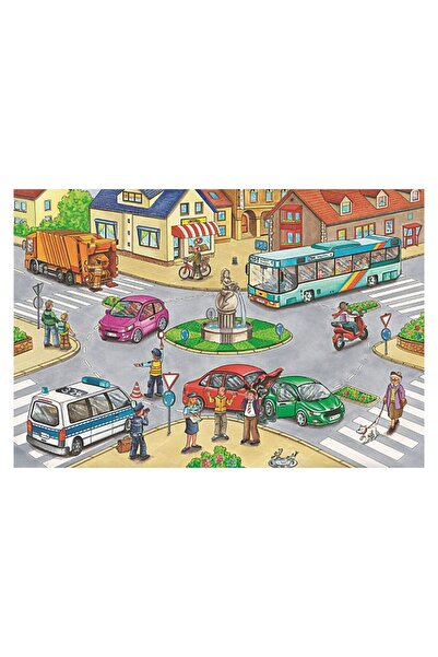 Schmidt Puzzle - Vehicles, 2x26 + 2x48 pieces, metal box