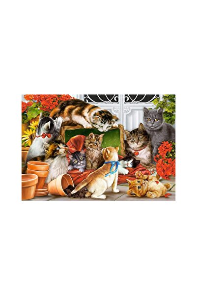 Castorland Puzzle - Kittens Play Time, 1500 piese