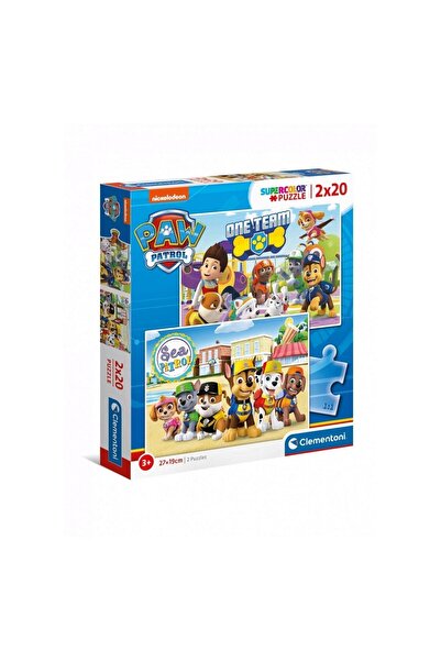 Generic Brand Puzzle Paw Patrol 2x20 piese 24779