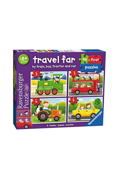 RAVENSBURGER Puzzle - Travel, 2/3/4/5 pieces