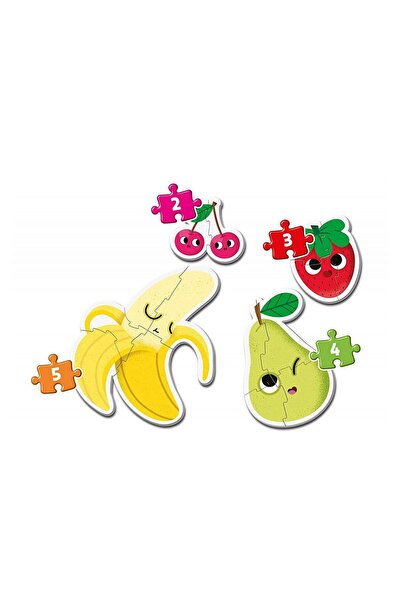 CLEMENTONI Παζλ 2/3/4/5 τεμαχίων - Το Πρώτο μου Παζλ - Φρούτα