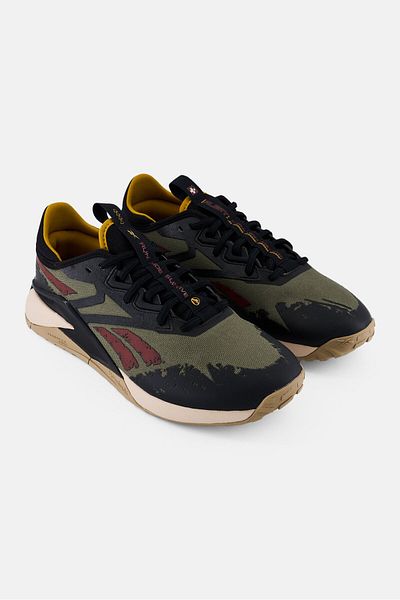 Reebok x Jurassic World Men Nano X2 Adventure Lace Up Training Shoes, Multicolor