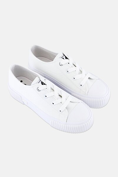 Lee Women Isla C Lace Up Casual Shoes, White