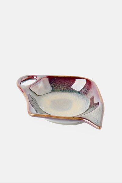 BIA Cordon Bleu Teapot Shaped Tea Bag Holder Coaster, Multicolor