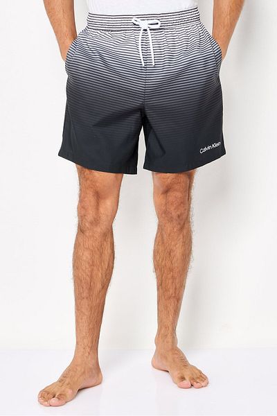 Calvin Klein Men Stripe Board Shorts, Multicolor