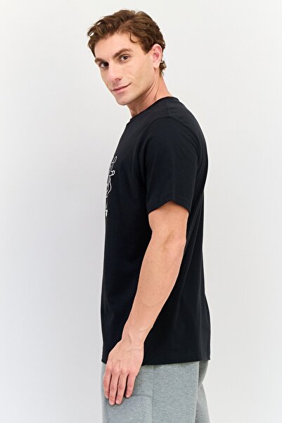 New Balance Men Sportswear Fit Short Sleeve Running T-Shirt, Black