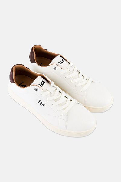 Lee Men Asher Lace Up Casual Shoes, Off White