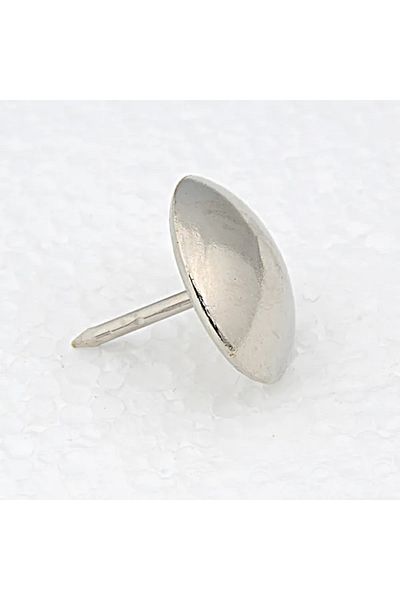 Kanonik Education Febko Cabaret - Silver Shiny Cabaret / Fastener 6.5 mm 100 Pcs
