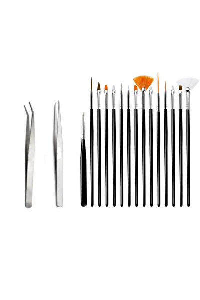 adin tasarım مجموعة فرش المعجنات مكونة من 15 ملقط الشيف، مجموعة مكونة من قطعت...