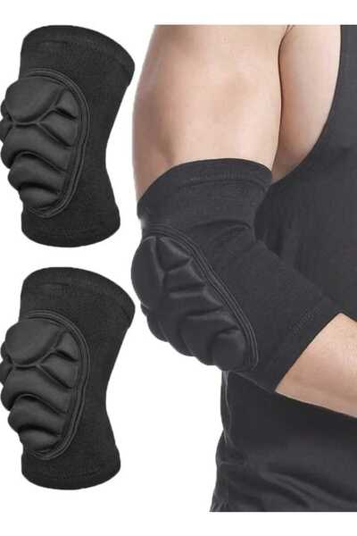 Fstyle مشد حماية الكوع مبطن قطعة واحدة