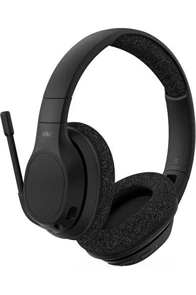 Belkin سماعات الرأس اللاسلكية SoundForm Adapt فوق الأذن - أسود
