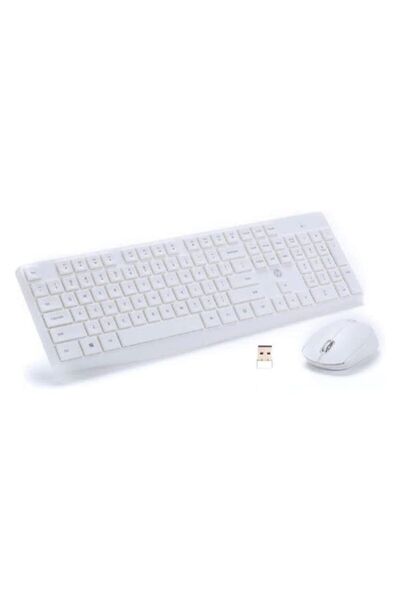 HP Wireless USB Keyboard and Mouse Combo CS10 - White